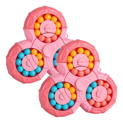 Frijol Cubo Magico Montessori, Mxamn-002, 2pzas, Rosa, 10x11 Color Rosa