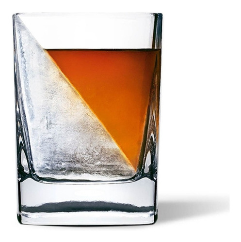 Vaso Whisky Con Molde Para Hielo 9oz. Corkcicle Color Negro