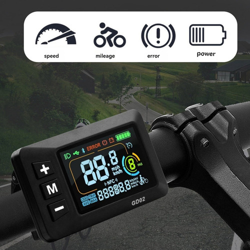 Yd1 Medidor De Pantalla Lcd Para Bicicleta Eléctrica