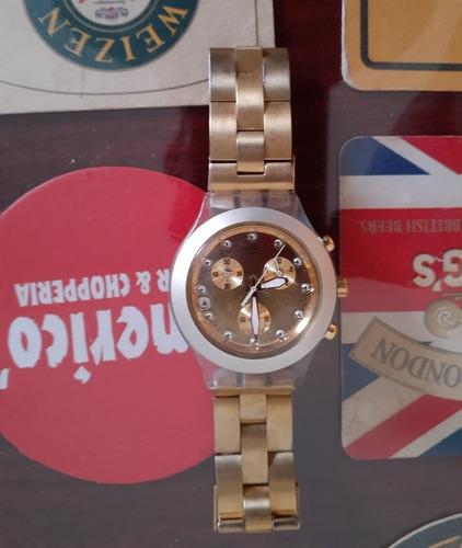 Swatch Sere Ouro
