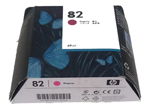 Cartucho HP 82 CH565a negro 110 111 500 510 800 ps 815mfp