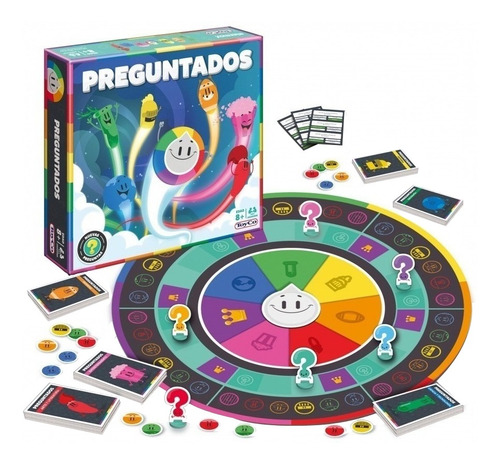 Imagen 2 de 2 de Juego de mesa Preguntados Popular ToyCo 16004