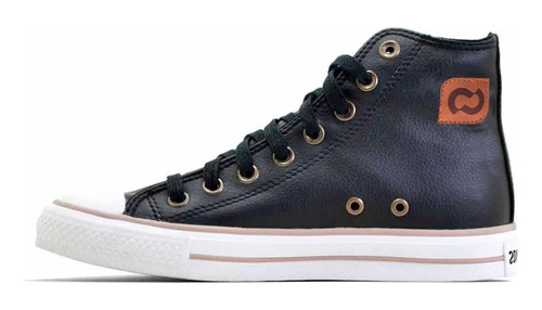 Zapatillas Unisex Caña Alta 184 All Night Black John Foos