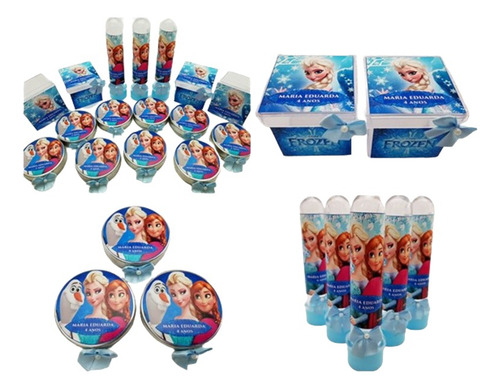 Tema Frozen 30 Unidades Econômico