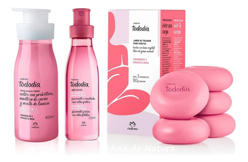 Natura Tododia Kit Regalo Frambuesa Y Pimienta Rosa
