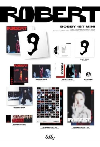 Bobby Robert - Random Cover Poster Sticker Postcard Photo Cd