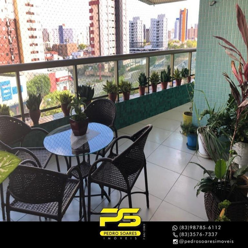 (oportunidade) Apartamento Com 4 Dormitórios À Venda, 235 M² Por R$ 960.000 - Bessa - João Pessoa/pb - Ap4509