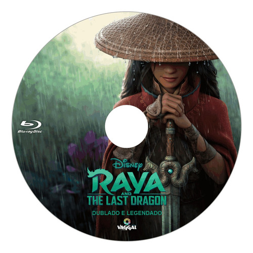 Blu-ray Filme Raia E O Último Dragão - 2021 - Dublado/legend