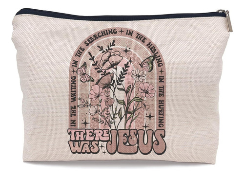 Lacosu Christian There Was Jesus - Bolsa De Maquillaje Con D