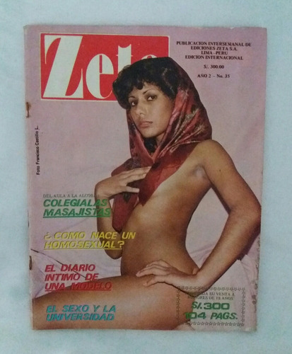 Revista Zeta Julio 1980 Anali Cabrera Oferta