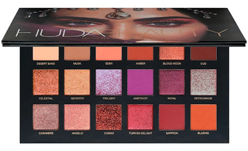 Huda Beauty - Desert Dusk - Mistura de cores de maquiagem de alta qualidade