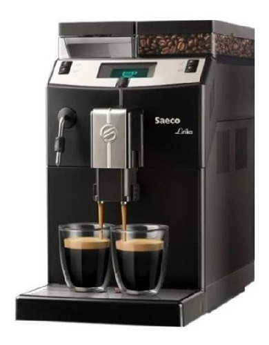 Imagen 1 de 5 de Cafetera Express Automatica Saeco Lirika Black Digiya
