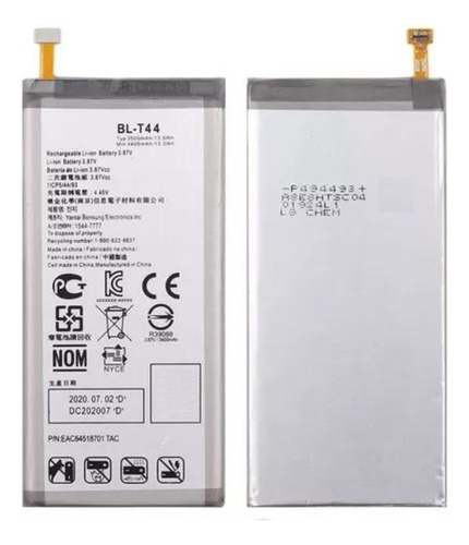 Bateria Compatible Con Lq Q60 Bl T44