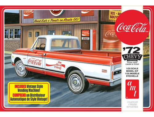 1972 - Chevy Pickup Truck Coca-cola - 1/25 - Amt 1231