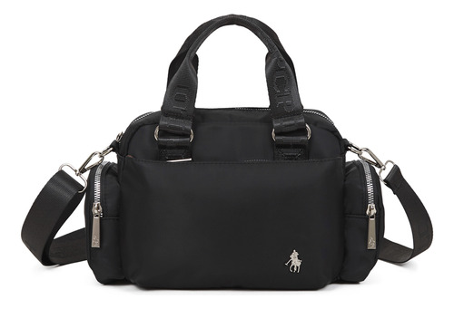 Crossbody Para Mujer Hpc Polo Modelo: 1130-l-negro