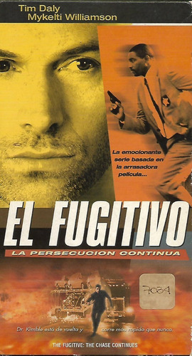 El Fugitivo Vhs Tim Daly Mykelti Williamson The Fugitive (Usado)