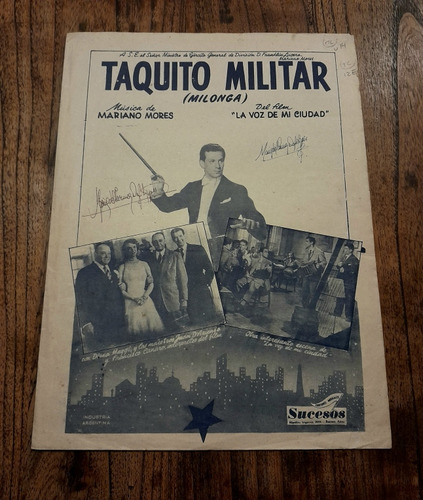 Taquito Militar. Milonga Mariano Mores La Voz De Mi Ciudad 