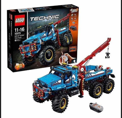 Lego Technic 42070 Camión Grúa Todoterreno 6x6