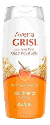 Jabón Líquido Corporal Grisi Avena Con Jalea Real Equilibran
