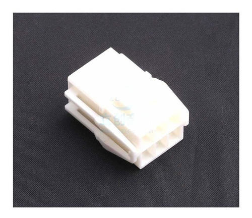 10 Pcs 4.5mm Wire-to-wire Mother Rubber Housing White