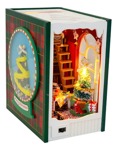 Kits De Livros De Natal Diy, Kits Para Fazer Mini Casas,