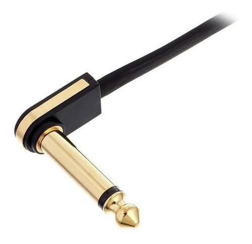 Cabo P/ Pedal Ebs Pg18 Premium Gold -18cm Flat Patch - Pg-18