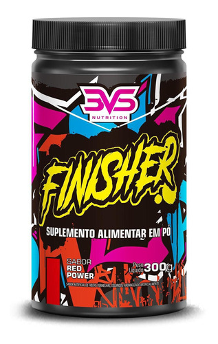 Finisher Red Power 300g 3vs Nutrition Intra E Pós Treino