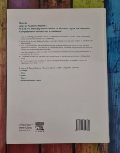 Sobotta Atlas De Anatomia Humana 3 Volumes