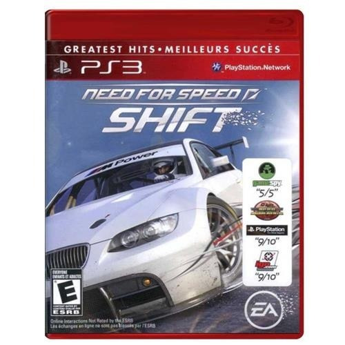 Need For Speed Shift Ps3 Original Completo Mídia Física