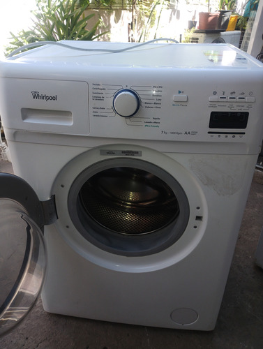 Lavarropas Automático Whirlpool Hasta 7kg 220v Color Blanco Blanco (Usado)