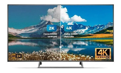 Cabo Hdmi 2.0 4k 3d 60htz 24k Alto Desempenho 19 Pinos 2m