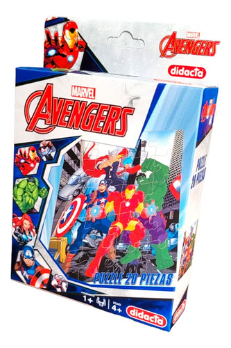 Puzzle Avengers 20 Piezas - Didacta - Vamos A Jugar