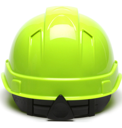 Pyramex Ridgeline - Gorra Rígida, Talla Única Color Verde Lima (hi Vis Lime)