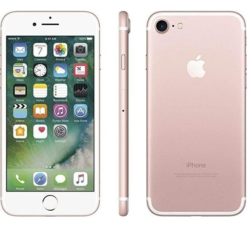 Apple iPhone 7, 128 Gb, Oro Rosa, Párrafo At  T / T-mobile