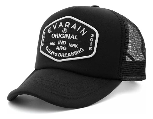 Gorra Bordado Trucker Classic Unisex  Premium Eva Rain Moda