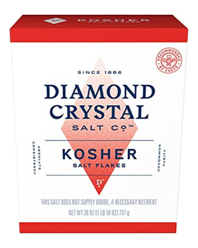 Sal Kosher Diamond Crystal Kosher Salt Flakes - Sabor Comple