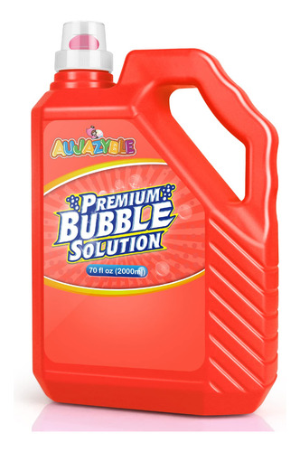 Recambios Burbujas 70 Oz Niños, Solución Burbujas Premezclad Color