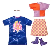 Comprar Barbie Fashions Juego De 2 Prendas, 2 Conjuntos De Muñeca Qu