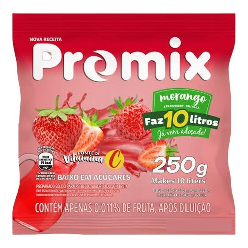 Suco Promix 300g - Caixa C/15 Unidades - Sabores