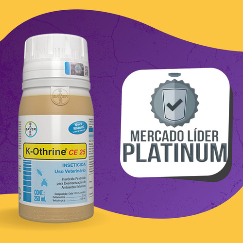 4 K-othrine Ce 25 Bayer Contra Baratas E Insetos - 250 Ml
