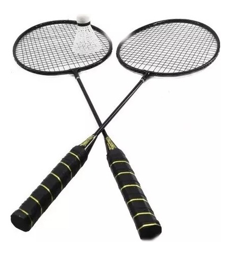 Set De 4 Raquetas Y 14 Gallitos De Badminton, Envío Inlcuido