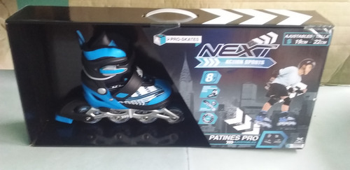 Next Patines En Linea Talla 19-22 Ajustables