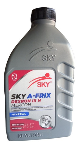 Aceite De Transmisión Dexron Iii Marca Sky Por Litro