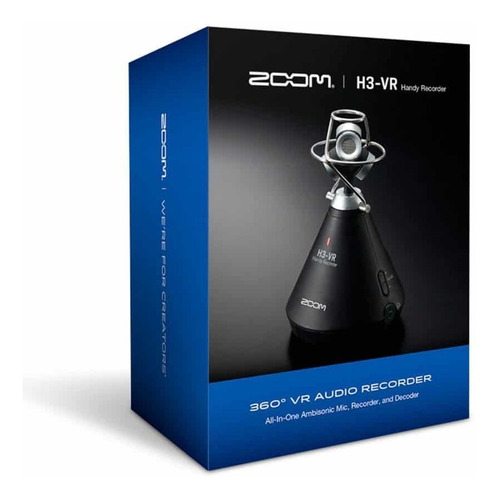 Grabador de audio Ambisonics con zoom estéreo binaural H3-VR 360°