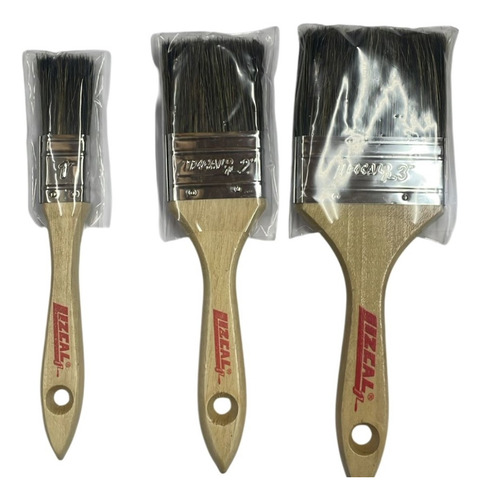 Brocha Multiuso Lizcal 1 , 2 , 3 Pack De 3 Unidades