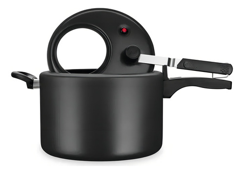 Olla A Presión 6 Lt Con Visor Con Antiadherente Mta Preto