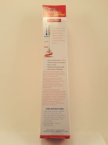 Imagen 6 de 7 de Batidoras El Quick Whisk Gourmet De Acero Inoxidable Con Ma