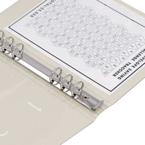 Livro De Orçamento Do Savings Challenge 100 Envelopes Para E