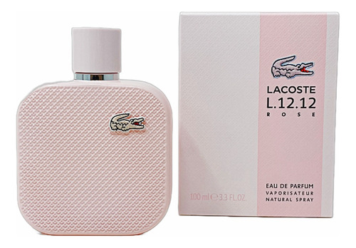 Lacoste L.12.12 Rose Edp 100 Ml Para Mujer