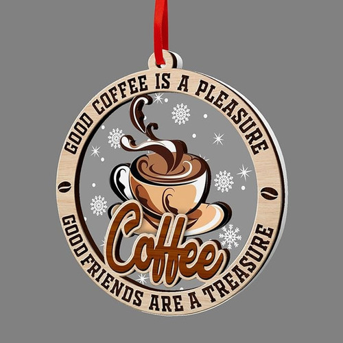 Adornos De Taza De Café En Forma De H Para Árbol De Navidad,